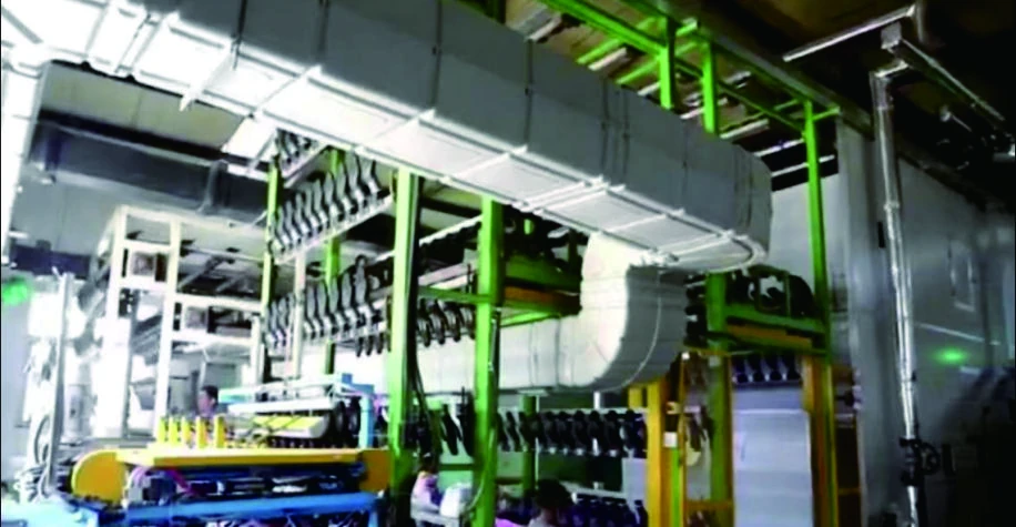 Industrial glove dipping machinery