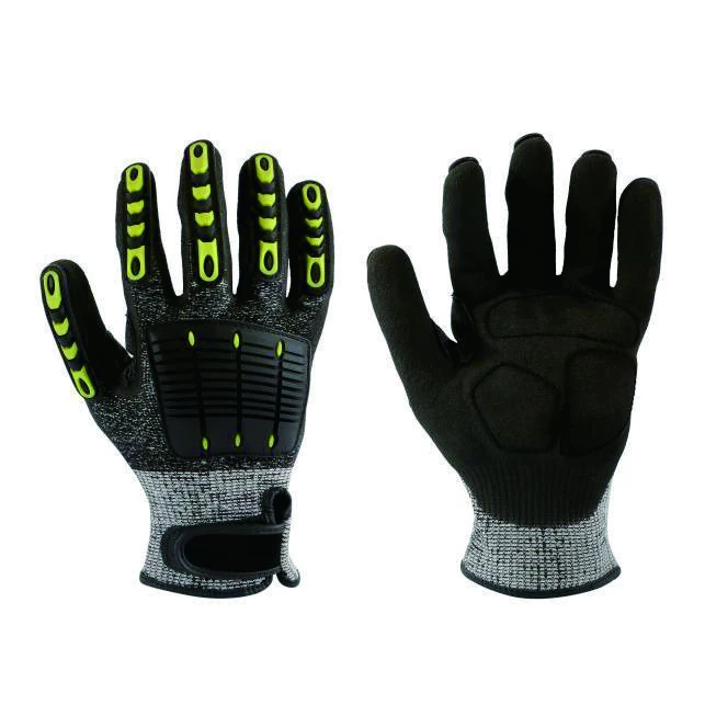 TPR impact protection work gloves